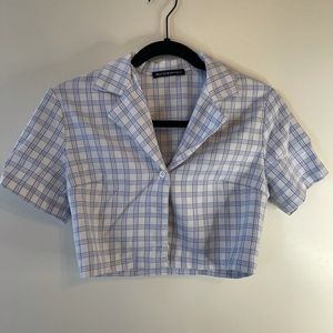 Brandy button up top